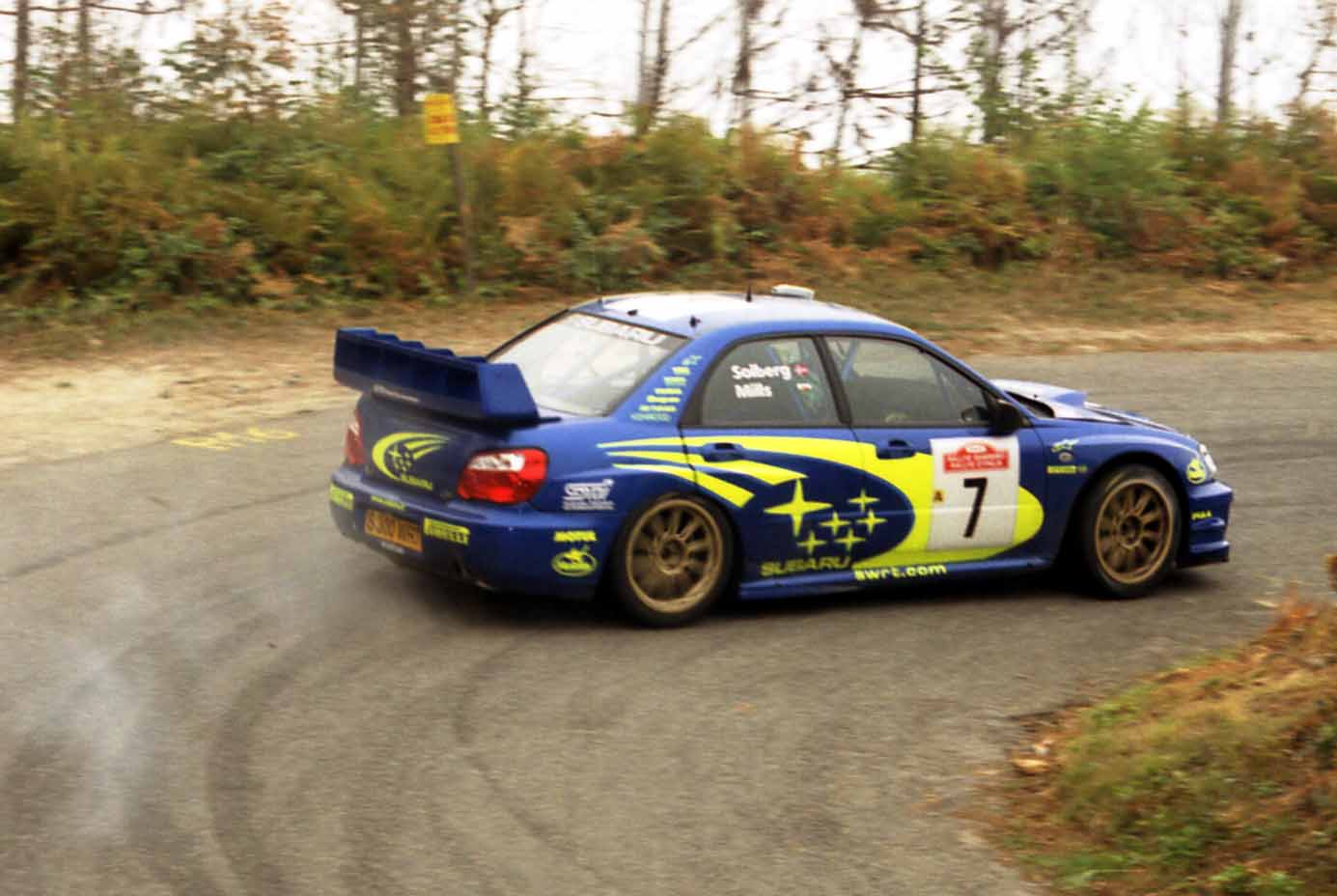Solberg РіРѕРЅС‰РёРє Subaru 2007